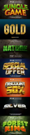 Psd text effect set vol 332
