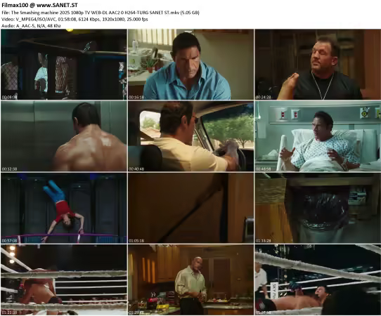 The Smashing machine 2025 1080p TV WEB-DL AAC2.0 H264-TURG