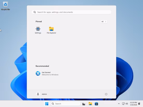 tiny11 Core 25H2 Build 26200.8117 Multilingual Preactivated