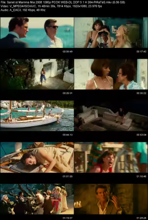 Mamma Mia 2008 1080p PCOK WEB-DL DDP 5.1 H264-PiRaTeS