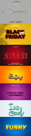 Psd text effect set vol 351