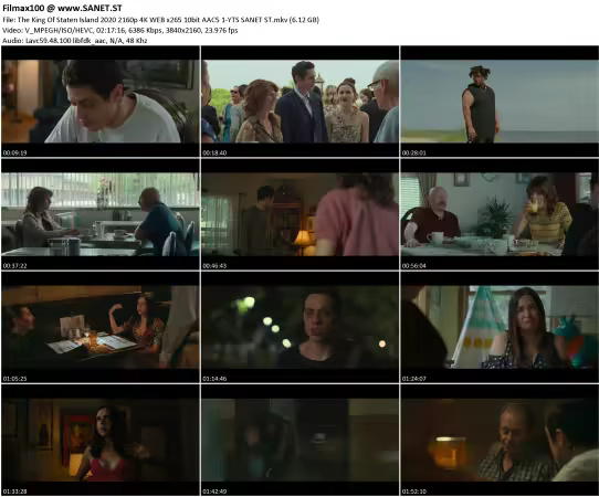 The King Of Staten Island 2020 2160p 4K WEB x265 10bit AAC5.1-YTS