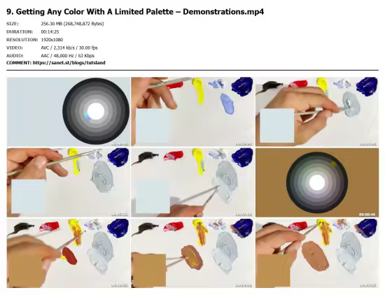Color Mixing for Oil Painting: Learn to Mix Any Color Easily