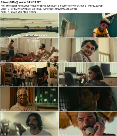 The Secret Agent 2025 1080p WEBRip 10bit DDP 5.1 x265-NeoNoir