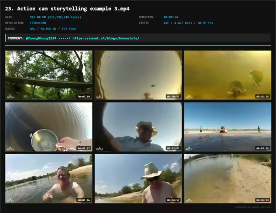 Drone and Action Camera Storytelling