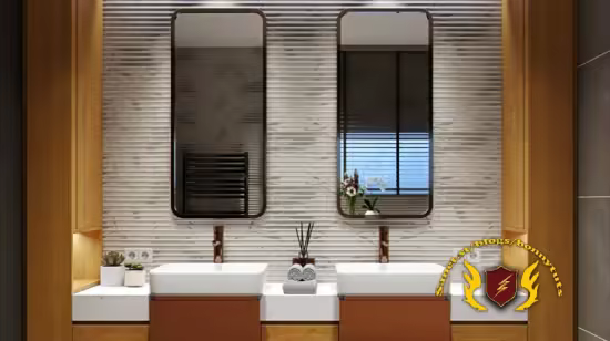 Professional V-ray For Sketchup Mini Bathroom Training 03