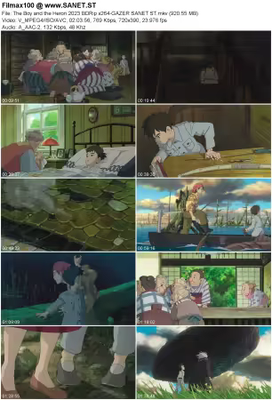 The Boy and the Heron 2023 BDRip x264-GAZER