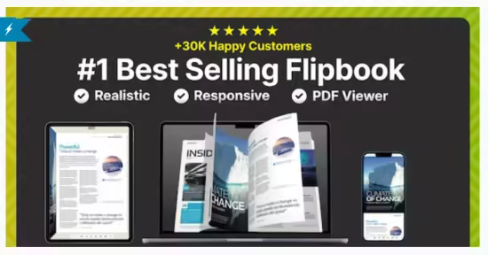 Codecanyon - Real3D FlipBook v4.20 - WordPress Plugin 6942587