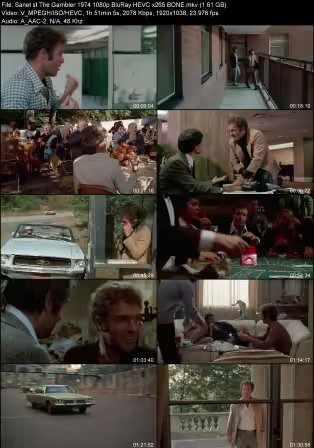 The Gambler 1974 1080p BluRay HEVC x265 BONE