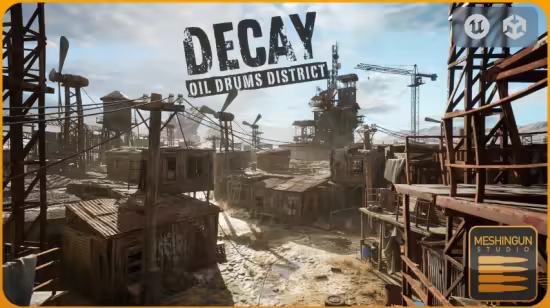FAB - Decay: Oil Drums District -[Rusty Industrial Slum] (5.1 – 5.7)