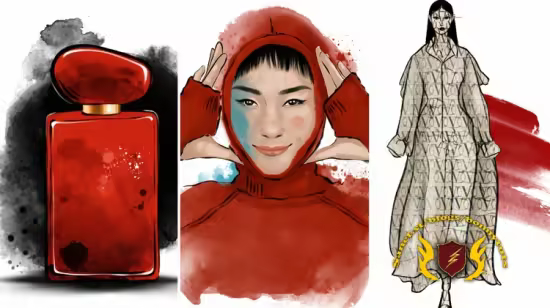 Fashion sketch with custom brushes in Procreate