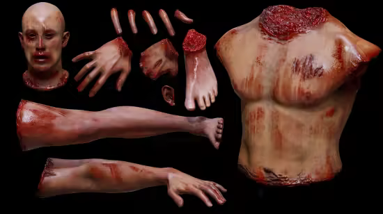 FAB - Rigged Male body parts collection vol.1 (4.27 and 5.0 – 5.7)