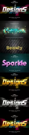 Psd text effect set vol 368