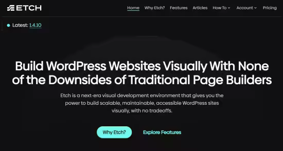 Etch v1.4.8 - Your unified development environment for WordPress