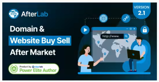 Codecanyon - AfterLab v2.1 - Domain &amp; Website Buy Sell After Marketplace - nulled 36770233
