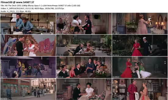 Hit The Deck 1955 1080p Bluray Opus 5.1 x264 RetroPeeps