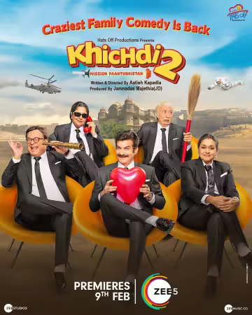 Khichdi 2 Mission Paanthukistan 2023 1080p AMZN WEB DL DDP5.1 H264 KHN