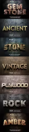 Psd text effect set vol 333
