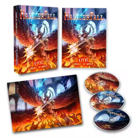Hammerfall - Live! Against The World (2020) Blu-ray