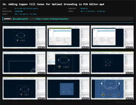 PCB Design with KICAD from Basic to Advanced