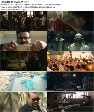 Sarkar 3 2017 1080p WebRip EAC3 5.1 x265-Lootera