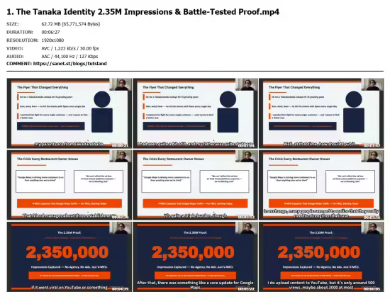 Google Maps Video SEO: Japan's 140-Day Restaurant Method