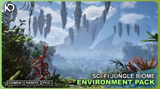 FAB - Scifi Jungle Biome (5.3 – 5.7)