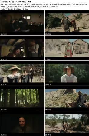 The Dead Dont Hurt 2024 1080p AMZN WEB-DL DDP5.1 H264 DUAL-BiOMA