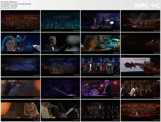 Hollywood Gala: Williams, Zimmer, Lady Gaga, etc (Danish National Symphony Orchestra) (2022) Blu-ray