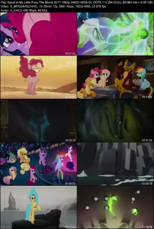 My Little Pony The Movie 2017 1080p AMZN WEB-DL DDP 5.1 H264 DUAL-BiOMA