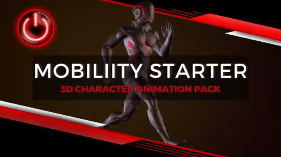 FAB - Mobility Starter - MoCap Animation Pack (4.27 and 5.0 – 5.6)