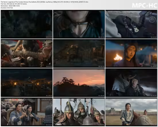 Legends of The Condor Heroes The Gallants 2025 GER Blu-ray Remux 1080p AVC DTS-HD MA 5.1-BTSCHOOL
