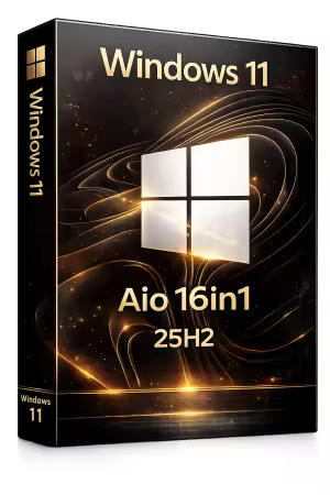 Windows 11 Aio 16in1 25H2 Build 26200.8246 (No TPM Required) Preactivated April 2026