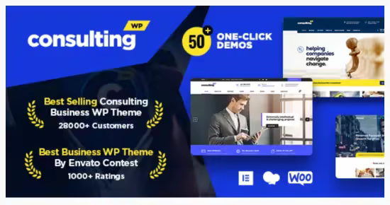 Themeforest - Consulting v6.7.7 - Business, Finance WordPress Theme 14740561