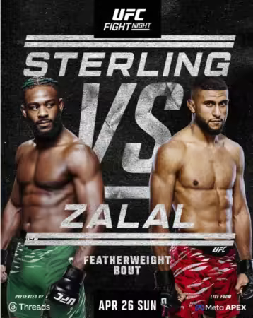 UFC Fight Night 273 Sterling Vs Zalal Prelims 1800p WEB-DL H264-FBB