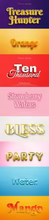 Psd text effect set vol 289
