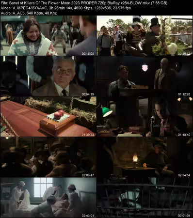 Killers Of The Flower Moon 2023 PROPER 720p BluRay x264-BLOW