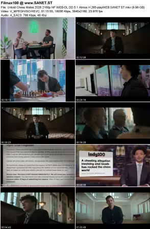 Untold Chess Mates 2026 2160p NF WEB-DL DD5.1 Atmos H265-playWEB