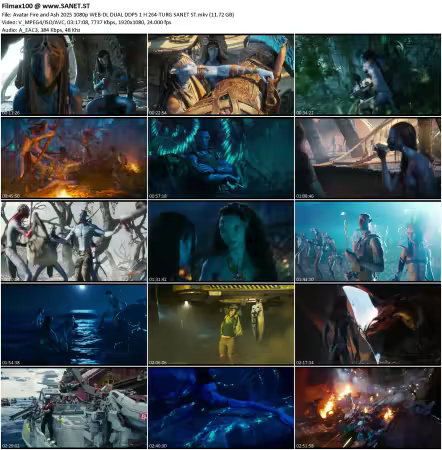 Avatar Fire and Ash 2025 1080p WEB-DL DUAL DDP5.1 H264-TURG
