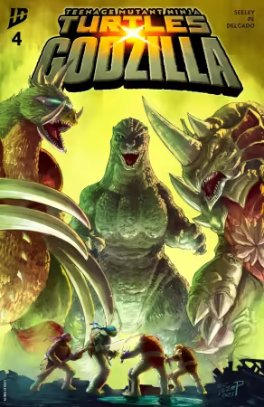 Teenage Mutant Ninja Turtles x Godzilla #4 (2026)