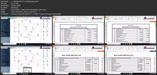 Quickbooks Desktop Basic To Advance Training Course