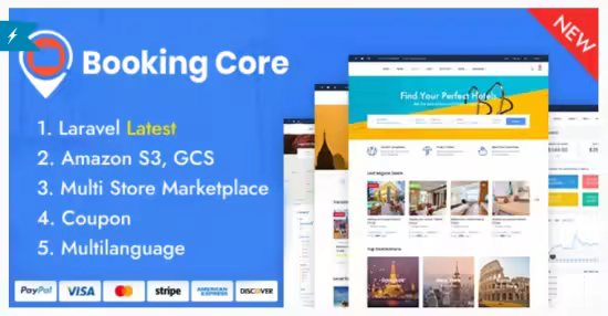 Codecanyon - Booking Core v4.0.2 - Ultimate Booking System 24043972