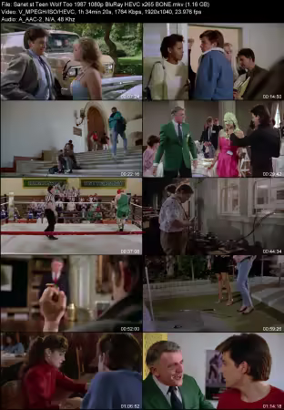 Teen Wolf Too 1987 1080p BluRay HEVC x265 BONE
