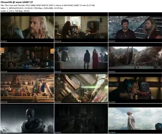 Thor Love and Thunder 2022 1080p DSNP WEB DL DDP5.1 Atmos H264 N1H4L