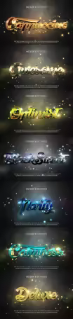 Psd text effect set vol 343