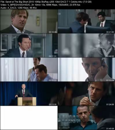 The Big Short 2015 1080p BluRay x265 10bit EAC3 7.1 Celdra