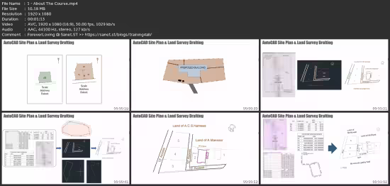 Autocad Site Plan &amp; Land Survey Drafting