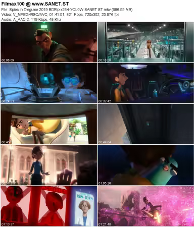 Spies in Disguise 2019 BDRip x264-YOL0W