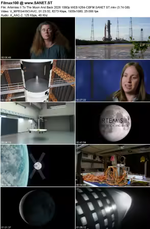 Artemiss II To The Moon And Back 2026 1080p WEB h264-CBFM