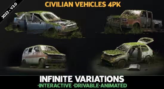 FAB - Procedural Vehicles - Four Pack (4.27 and 5.0 – 5.6)